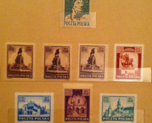 Polskie powojenne znaczki pocztowe 1945